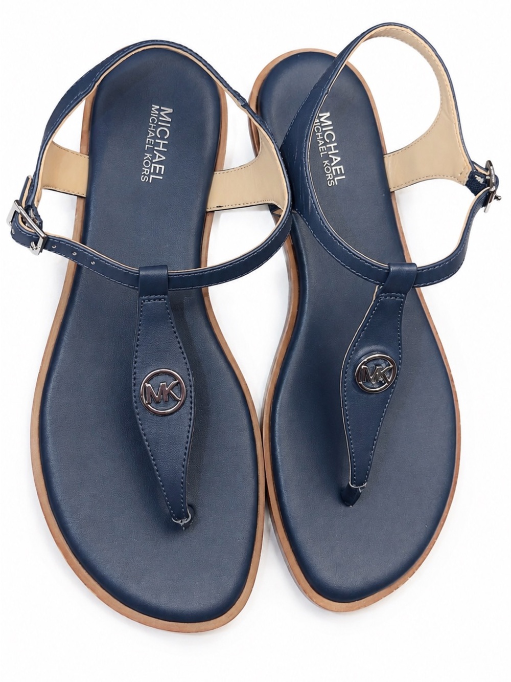 Michael Kors Navy Blue Sandals – Size 7.5M